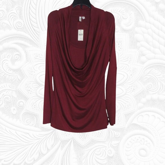 Anthropologie Pure + Good XS Cowl Neck Top - NWT - Picture 1 of 3